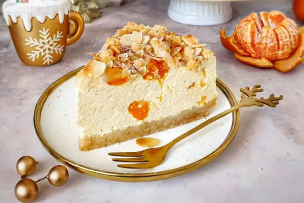 СИРНИК З МАНДАРИНКАМИ ТА КРИХТОЮ