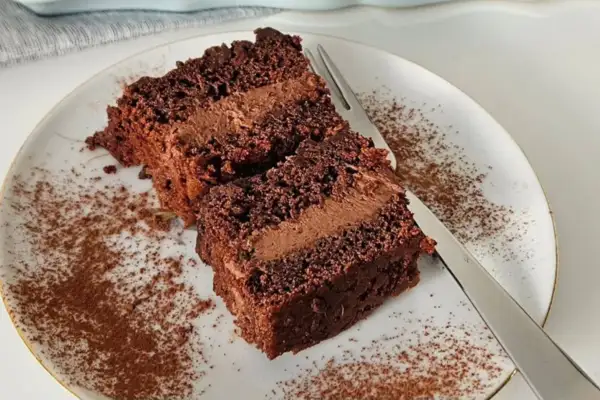 Дуже шоколадний пляцок