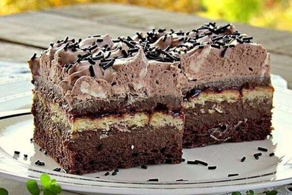 Розкішний і смачний шоколадний торт  «КОРОЛЕВА НІЧ»