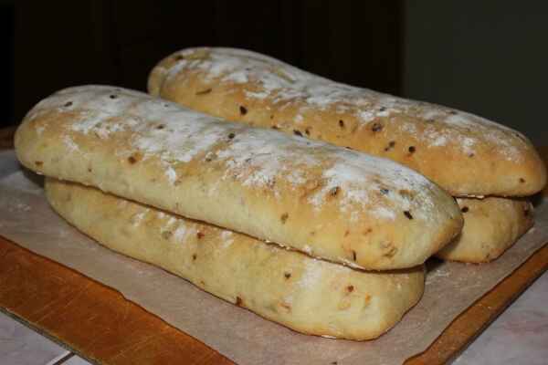 Чіабата з цибулею: найсмачніший домашній хліб