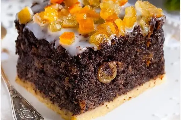 МАКІВНИК З ЯБЛУКАМИ НА ПІСОЧНІЙ ОСНОВІ