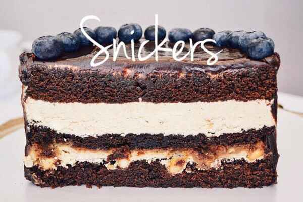 Торт "Снікерс": найсмачніший рецепт