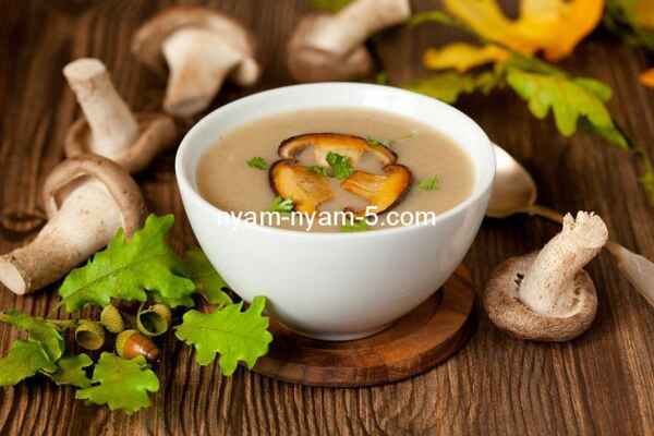 Холодний грибний суп по-польськи