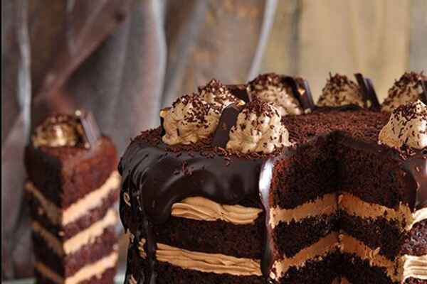 Новорічний шоколадний торт