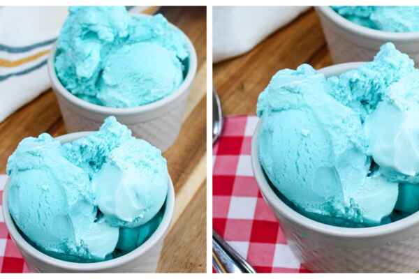Морозиво «Blue Moon» без морожениці і блендера.