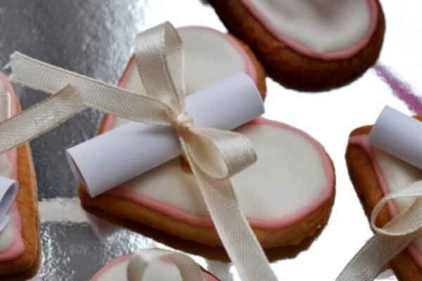 Печиво до Дня Святого Валентина - іменні  сердечка