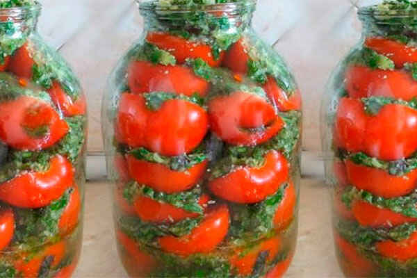 Смачнезні помідори по-корейськи швидкого приготування