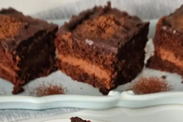 Дуже шоколадний пляцок