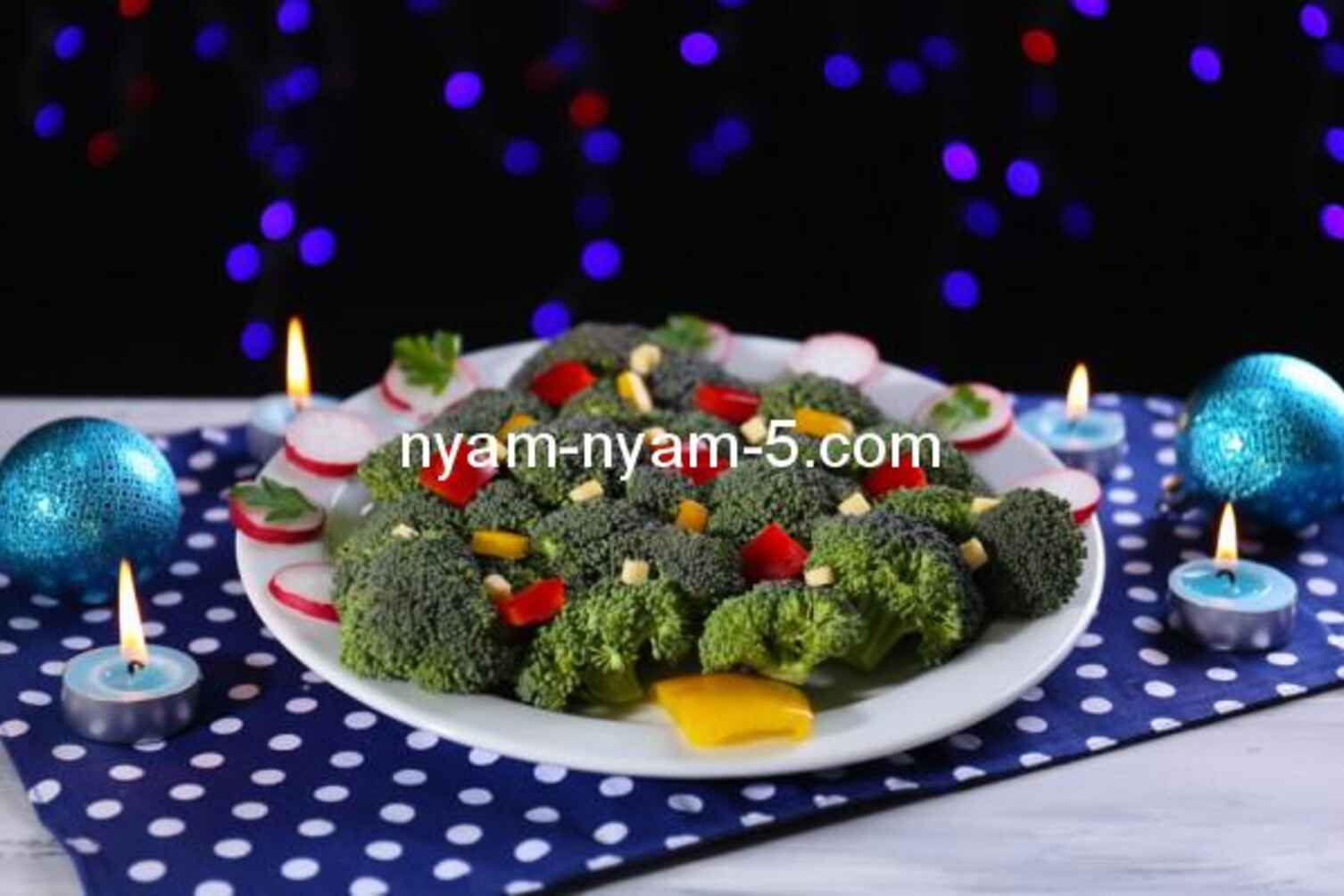 Як прикрасити салат на Новий рік, фото