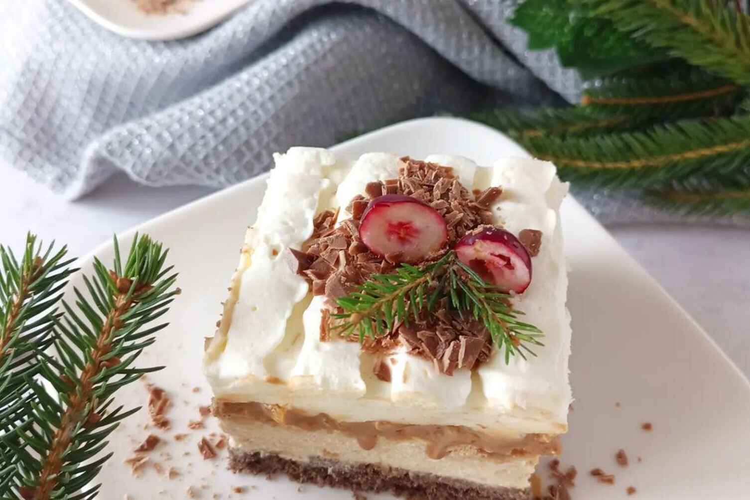 Торт «Різдвяна казка»