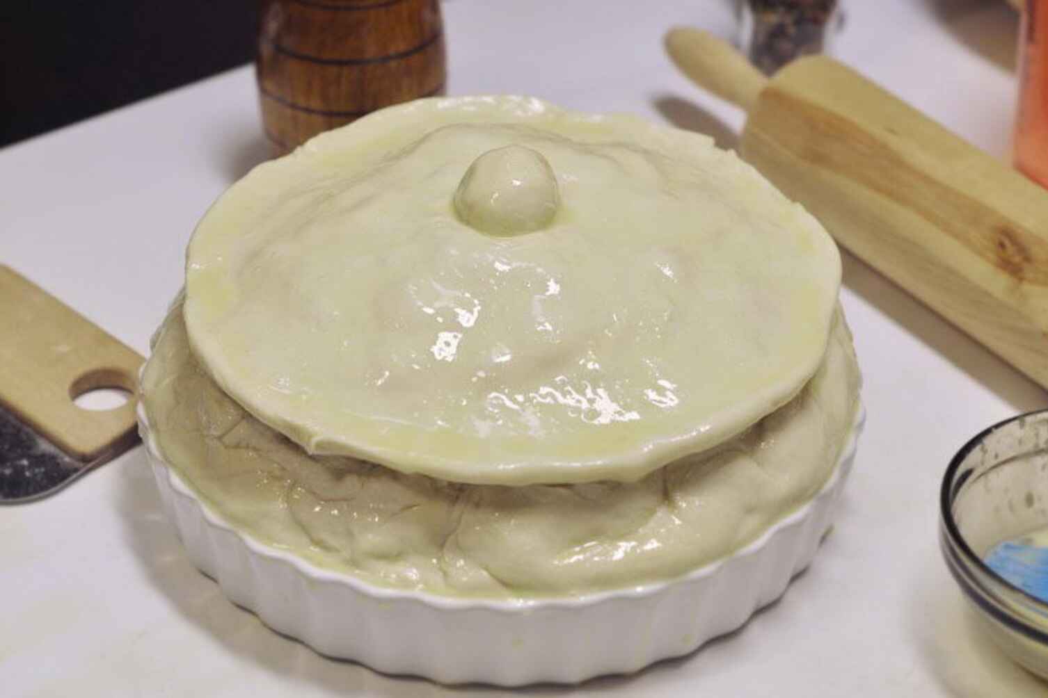 Традиційний татарський святковий пиріг Зур-Беліш. Не складний рецепт, а результат чудовий.