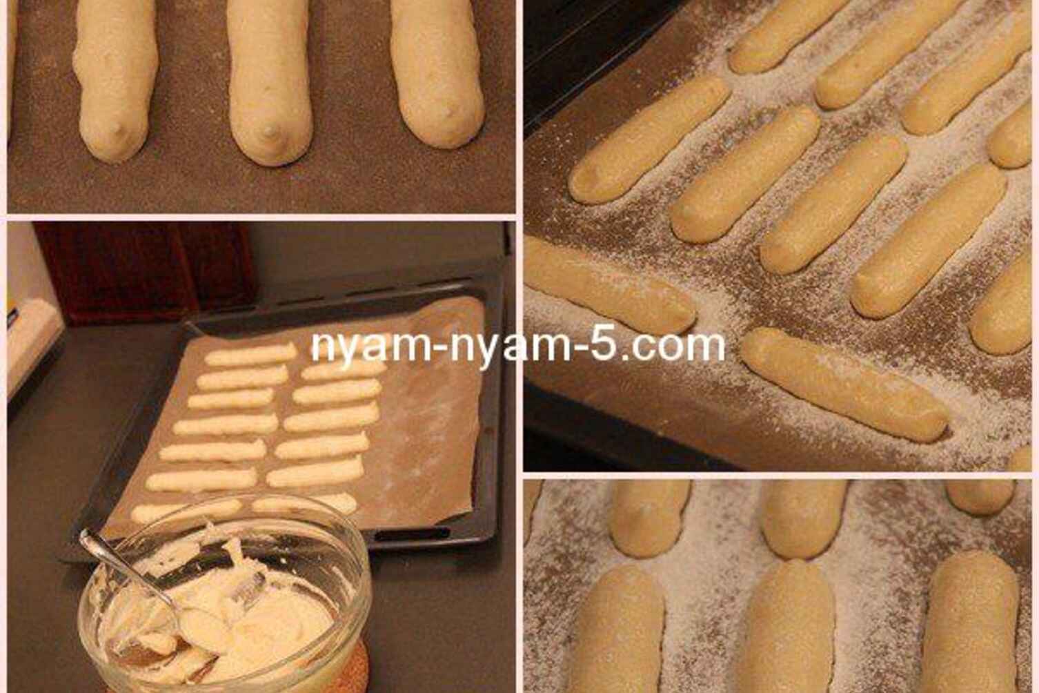 Домашнє Савоярді або Дамські пальчики: просте бісквітне печиво і основа для домашнього Тірамісу :)