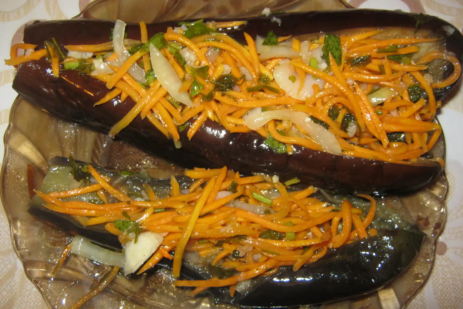 Постные (вегетарианские) баклажанчики